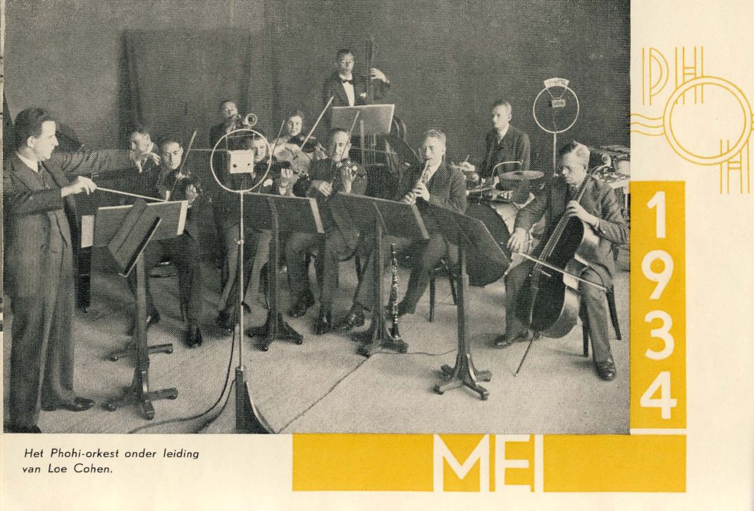 Phohi orkest zender Huizen 1934